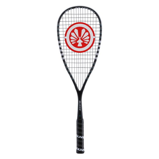 OLIVER Squashschläger Pure 6 (105g/grifflastig) carbon/silber - besaitet -