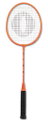 OLIVER Badmintonschläger Hire Aluminium (Schulsport, Freizeit, Sportcenter) orange - besaitet -