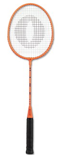 OLIVER Badminton Racket Hire Aluminium (School Sports, Leisure, Sports Centre) orange - strung -