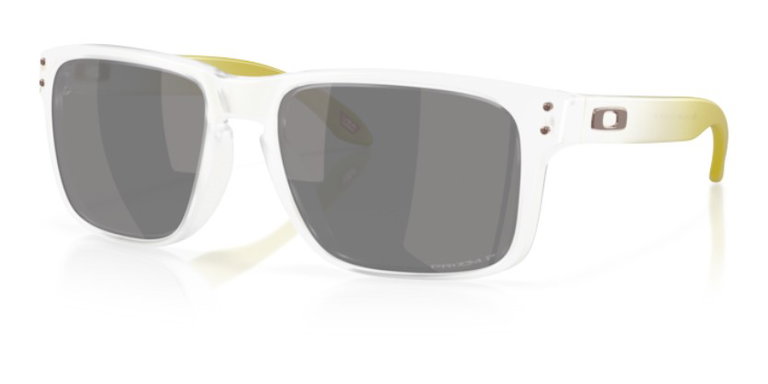 Oakley Sonnenbrille Holbrook Polarisiert 9102AP (Glasfarbe: Prizm black polarized) 2026 matt transparent - 1 Brille