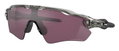 Oakley Sonnenbrille Radar EV Path (Glasfarbe: Prizm road black) grau/ink - 1 Brille mit Hartschalenetui