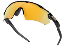 Oakley Sonnenbrille Radar EV Path Polarisiert (Glasfarbe: Prizm 24k polarized) schwarz glänzend - 1 Brille mit Hartschalenetui