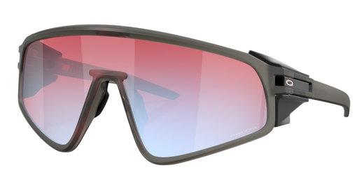 Oakley Sonnenbrille Latch panel (Glasfarbe: Prizm snow sapphire) 2025 rauchgrau matt - 1 Brille