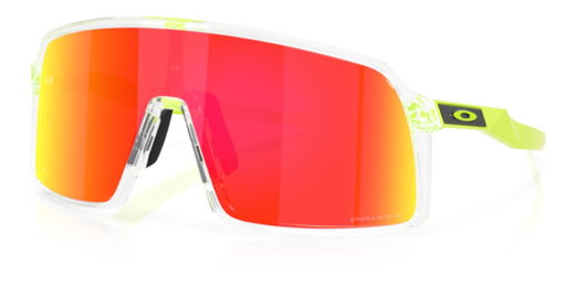 Oakley Sonnenbrille Sutro (Glasfarbe: Prizm ruby) 2026 klar - 1 Brille mit Hartschalenetui