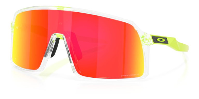 Oakley Sonnenbrille Sutro (Glasfarbe: Prizm ruby) 2026 klar - 1 Brille mit Hartschalenetui