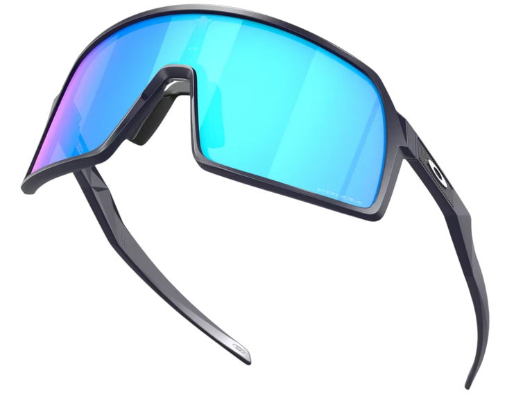 Oakley Sonnenbrille Sutro S (Glasfarbe: Prizm sapphire) marineblau matt - 1 Brille mit Hartschalenetui