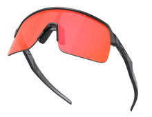 Oakley Sunglasses Sutro Lite (Lens Colour: Prizm Trail Torch) matte carbon grey - 1 pair of glasses with hard case