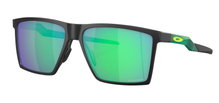 Oakley Sonnenbrille Futurity sun (Glasfarbe: Prizm jade) schwarz/grün satiniert - 1 Brille