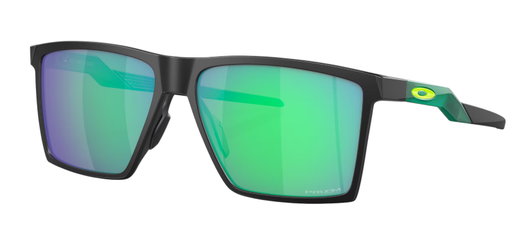 Oakley Sonnenbrille Futurity sun (Glasfarbe: Prizm jade) schwarz/grün satiniert - 1 Brille