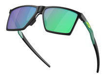 Oakley Sonnenbrille Futurity sun (Glasfarbe: Prizm jade) schwarz/grün satiniert - 1 Brille