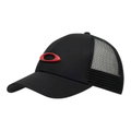 Oakley Basecap Trucker Ellipse tiefschwarz/rot - 1 Stück