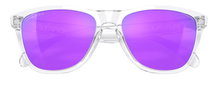 Oakley sunglasses Frogskins (lens colour: Prizm violet) transparent glossy/purple 9013H7 - 1 pair of glasses
