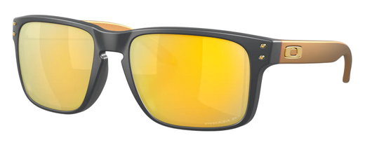 Oakley Sonnenbrille Holbrook Polarisiert (Glasfarbe: Prizm 24k polarized) matt carbongrau - 1 Brille