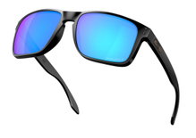 Oakley Sonnenbrille Holbrook XL Polarisiert (Glasfarbe: Prizm sapphire polarized) schwarz matt - 1 Brille