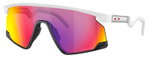 Oakley Sonnenbrille Bxtr (Glasfarbe: Prizm road) matt weiss - 1 Brille