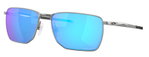 Oakley Sonnenbrille Ejector (Glasfarbe: Prizm sapphire) chromgrau satiniert - 1 Brille