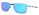 Oakley Sonnenbrille Ejector (Glasfarbe: Prizm sapphire) chromgrau satiniert - 1 Brille