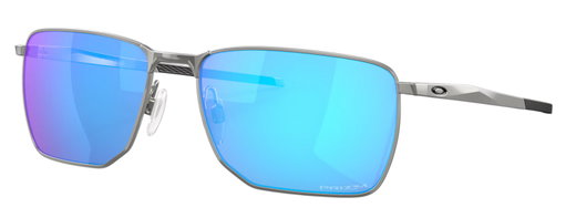 Okulary przeciwsłoneczne Oakley Ejector (kolor szkła: Prizm sapphire) chromowy matowy - 1 para okularów
