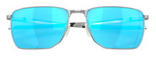 Oakley Sonnenbrille Ejector (Glasfarbe: Prizm sapphire) chromgrau satiniert - 1 Brille