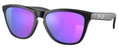 Oakley Sonnenbrille Frogskins (Glasfarbe: Prizm violet) matt schwarz/violett 9013H6 - 1 Brille