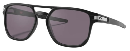 Oakley Sonnenbrille Latch beta (Glasfarbe: Prizm grey) matt schwarz - 1 Brille