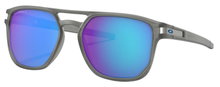 Oakley Sonnenbrille Latch beta Polarisiert (Glasfarbe: Prizm sapphire polarized) matt grau/ink - 1 Brille