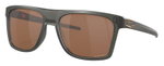 Oakley Sunglasses Leffingwell (Lens Colour: Prizm Tungsten) matte grey/smoke - 1 pair of glasses