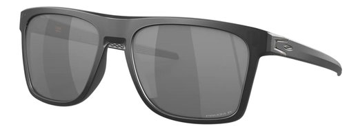 Oakley Sunglasses Leffingwell Polarised (Lens Colour: Prizm Black Polarised) Matte Black/Ink - 1 Pair of Glasses