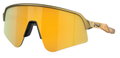 Oakley Sonnenbrille Sutro Lite Sweep (Glasfarbe: Prizm 24k) brass tax gold - 1 Brille mit Hartschalenetui