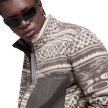 Oakley Strickjacke Snowdrift Mountain Fire Sherpa beige Herren