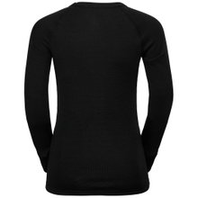 Odlo Langarmshirt Active Warm (warm, weich, Innenseite angeraut) Unterwäsche schwarz Kinder