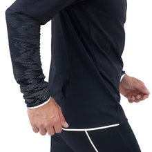 Odlo Langarmshirt Zeroweight Ceramiwarm mit Halbreissverschluss (warm, reflektierend) schwarz Herren