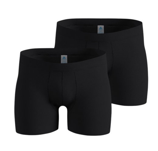 Odlo Unterwäsche Boxershort Active Light (leicht, atmungsaktiv) schwarz Herren - 2er Pack