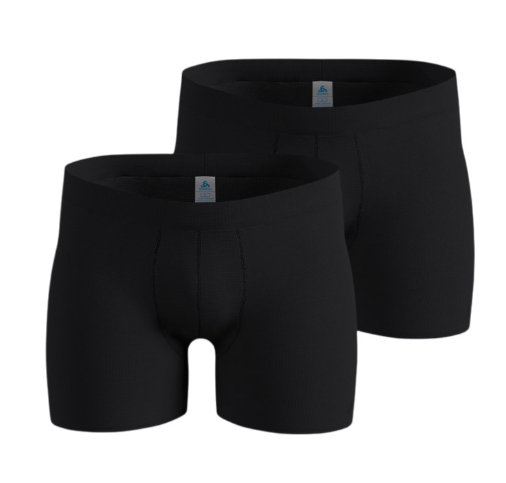Odlo Underwear Boxershorts Active Light (lightweight, breathable) black men's - pack of 2