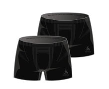 Odlo Boxershorts Fundamentals Unterwäsche schwarz Herren - 2er Pack