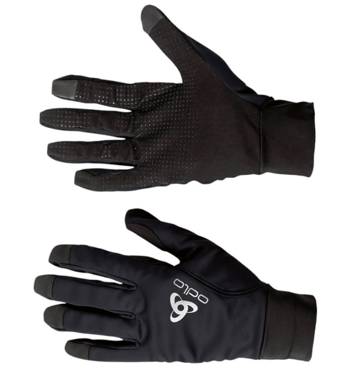 Odlo Handschuhe Zeroweight Warm schwarz - 1 Paar