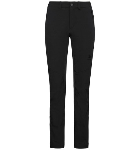 Odlo Wanderhose Ascent Warm Pants (wasserabweisend, ausgezeichnete Bewegungsfreiheit) lang schwarz Damen