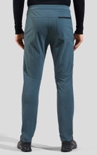 Odlo Wanderhose Ascent Pant (ausgezeichnetet Bewegungsfreiheit, leicht, wasserfest) lang nachtblau Herren
