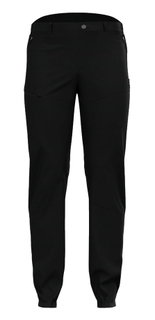 Odlo Hiking Trousers Ascent Light Pant (excellent freedom of movement, lightweight, waterproof) long black Men