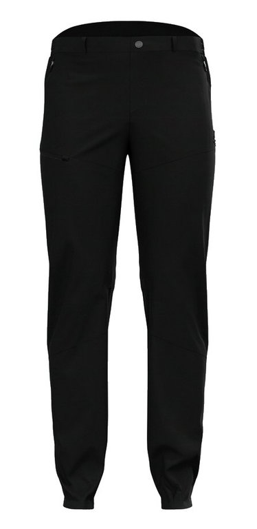 Odlo Wanderhose Ascent Light Pant (ausgezeichnetet Bewegungsfreiheit, leicht, wasserfest) lang schwarz Herren