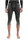 Odlo Funktionsunterwäsche 3/4 Hose Performance Warm Blackcomb (nahtlos, Bewegungsfreiheit) hellgrau/schwarz Herren
