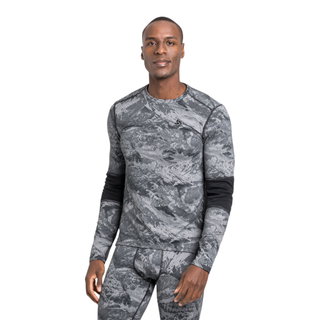 Odlo Langarmshirt Whistler Eco (warm, hohe Bewegungsfreiheit) Unterwäsche schwarz Herren