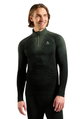 Odlo Langarmshirt Performance Warm Blackcomb (schnelltrocknend, nahtlos) Unterwäsche grün/schwarz Herren
