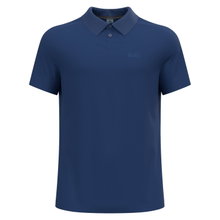 Odlo Wander-/Freizeit Polo Essential Solid (wygodny krój, bawełna/poliester) granatowy mężczyźni