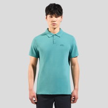 Odlo Wander-/Freizeit Polo Essential Solid (bequeme Passform, Baumwolle/Polyester) arcticblau Herren