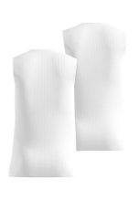 Odlo Funktionsunterwäsche Singlet Active Light mit Ausschnitt weiss Herren - 2er Pack