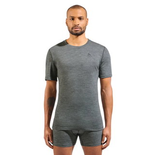 Odlo Functional Underwear T-shirt Natural Merino 160 (temperature regulation, merino wool) grey men
