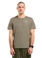 Odlo Wander-/Freizeit Tshirt Crew Neck Cardada (100% Polyester) vetiverbraun Herren
