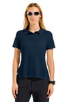 Odlo Hiking/Recreational Polo Cubic Light (light, quick-drying) sapphire blue ladies