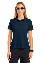 Odlo Wander-/Freizeit Polo Cubic Light (leicht, schnelltrocknend) sapphireblau Damen